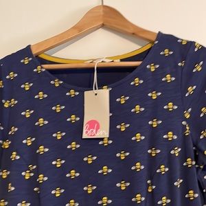 Boden, NWT, “Bee” knit dress, size 8